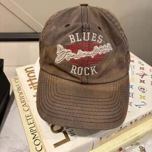 Joe Bonamassa Blues Rock Baseball Cap Brown Distressed